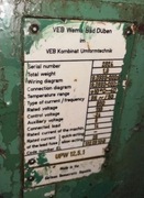 Walcarka do gwintów UPW 12,5.1 VEB WEMA BAD DÜBEN