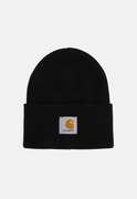 Czapka zimowa Carhartt Watch Hat Beanie czarna – unisex, klasyk z logo