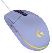 NOWA MYSZ DLA GRACZY PRZEWODOWA MYSZ LOGITECH G102 LIGHTSYNC LILIOWA