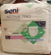 Elastyczne majtki chłonne SENI Active Trio XL (8 opakowań po 10 sztuk)