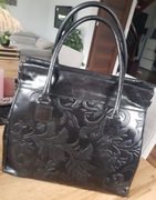 Torebka skóra LUKA czarna