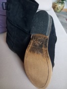 Botki Levis kóra zamszowa