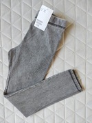H&M legginsy jak jeans NOWE r. 128