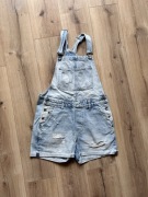 Krótkie spodenki damskie ogrodniczki rozmiar L / 40