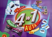 4w1 - Puzzle i 3 gry: Pamięć, Piotruś, Domino. Okazja! Nieużywane!