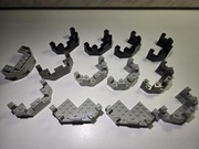 KLOCKI LEGO ŚCIANY ZAMKU CASTLE ZAMEK RYCERZE