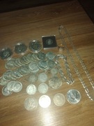 Monety  srebrne Biżuteria Srebrna