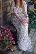 Sukienka zwiewna długość 145 cm, firmy Be Beau, stan bdb