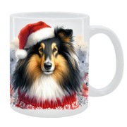 KUBEK Z PSEM Owczarek szkocki Collie - PREZENT, PERSONALIZOW, 24HWYS