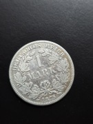 Niemcy 1 marka 1875 rok ( H )