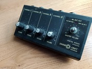 Mikro mikser WAM290 SoundCraft Conrad 9V 4-kanałowy zasilacz bateria stereo