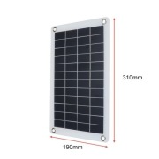 Elastyczny panel 10W 12V solar ładowarka powerbank