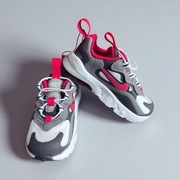 Nike Air Max 270 React Junior – szaro-różowe sneakersy, r. 23,5 (EU)