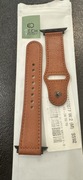 Pasek TECH-PROTECT LeatherFit do Apple Watch (42/44/45/49mm) Brązowy
