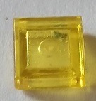 LEGO 3070 Płytka Trans-Yellow 1 x 1 6562