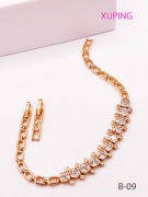 ZŁOTA BRANZOLETKA 17+2cm XUPING - STOP MEDYCZNY 18K