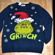 4* the Grinch Świąteczny sweter 10/12 lat_ 140/152 cm