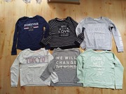 Pakiet 6 bluz dziewczęcych H&M r. 158/164