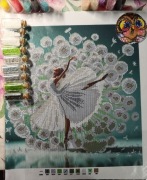 Zestaw do haftu koralikowego 