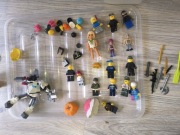 Klocki LEGO I COBI. 3,7 kg. Mieszane +figurki +platformy + koła.