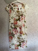 Taranko sukienka nowa ecru kwiaty 36 38