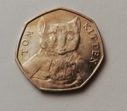 2017 WIELKA BRYTANIA 50 pence ( 50p )