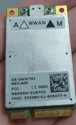 Karta WWAN do Dell D630 i innych 