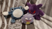 Pokemon maskotki/pluszaki z 1998 oraz 4 mini figurki