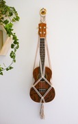 Uchwyt na ukulele gitarę makrama prezent 