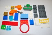 L2860. LEGO DUPLO - elementy konstrukcyjne mix kształtów, 23 szt