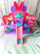 Domek Myszki Minnie + mebelki + figurki