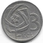 Czechosłowacja 3 kor.1965
