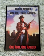 Plakat w ramce 30x40 Strażnik Teksasu Vintage Chuck Norris