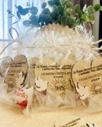 Podziękowania dla gości Komunia - personalizowane