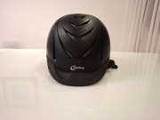 Kask jeździecki cavallino 55-58 cm czarny