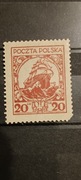 Polska 1925 Żaglowiec  fi. 211 **  dobry luzak