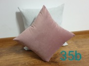 M035 poszewki na poduszki 30x30 róż solo różowa 