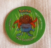 Tazo 2 Tazos Pokemon 3D #44 Gloom No. 27 2001 rok