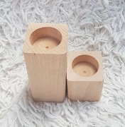 Komplet świecznikow do decoupage