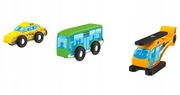 Zestaw trzech Playtive pojazdów transportowych 2+