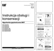CAT D6T Operation Manual Instrukcja obsługi i konserwacji DTR