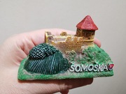 Zagraniczny magnes na lodówkę ZAMEK SOMOSKA Słowacja