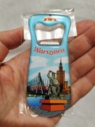 Magnes na lodówkę otwieracz do butelek POLSKA Warszawa syrenka Wisła