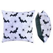 Poszewka 40x40 cm Nietoperze i Pająki - Bawełna