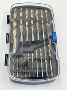 Zestaw wierteł do metalu z powłoką tytanową Niteo Tools 17 szt