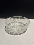 Szklana miska misa naczynie 20cm | vintage