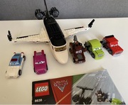 LEGO Auta 8638 Ucieczka szpiegowskim odrzutowcem, komplet z instrukcją