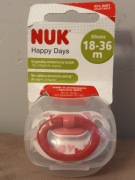 NUK Smoczek Happy day silikonowy 18-36m nowy