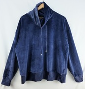 Bluza welurowa Lounge Wear by George granatowa UK 12–14