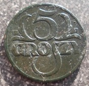 5 groszy 1928 obiegowa 